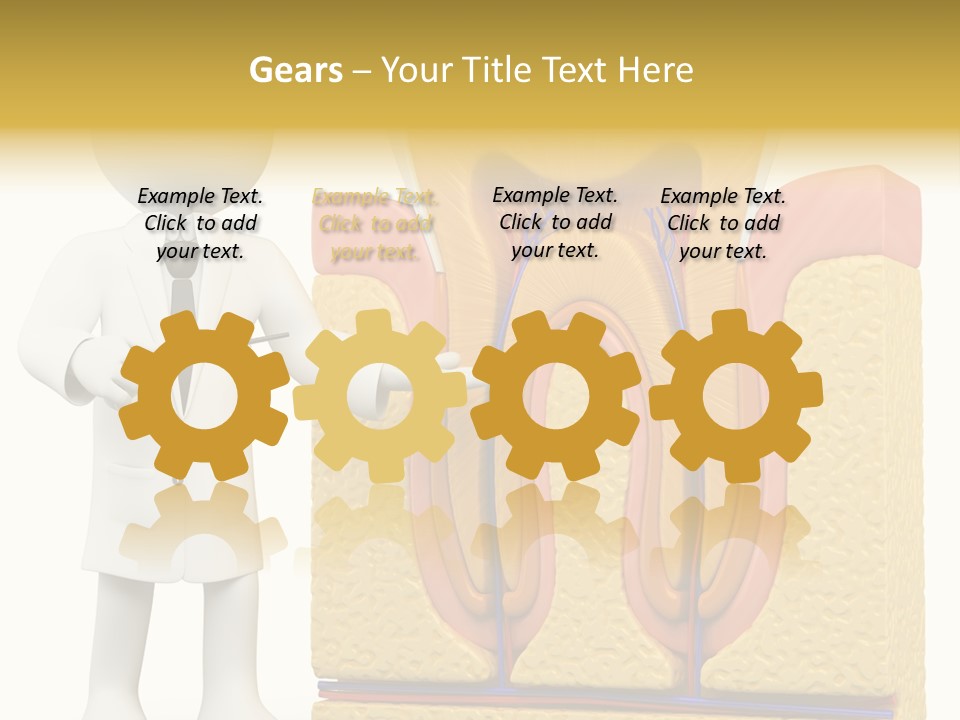 Cementum Cavity Mouth PowerPoint Template