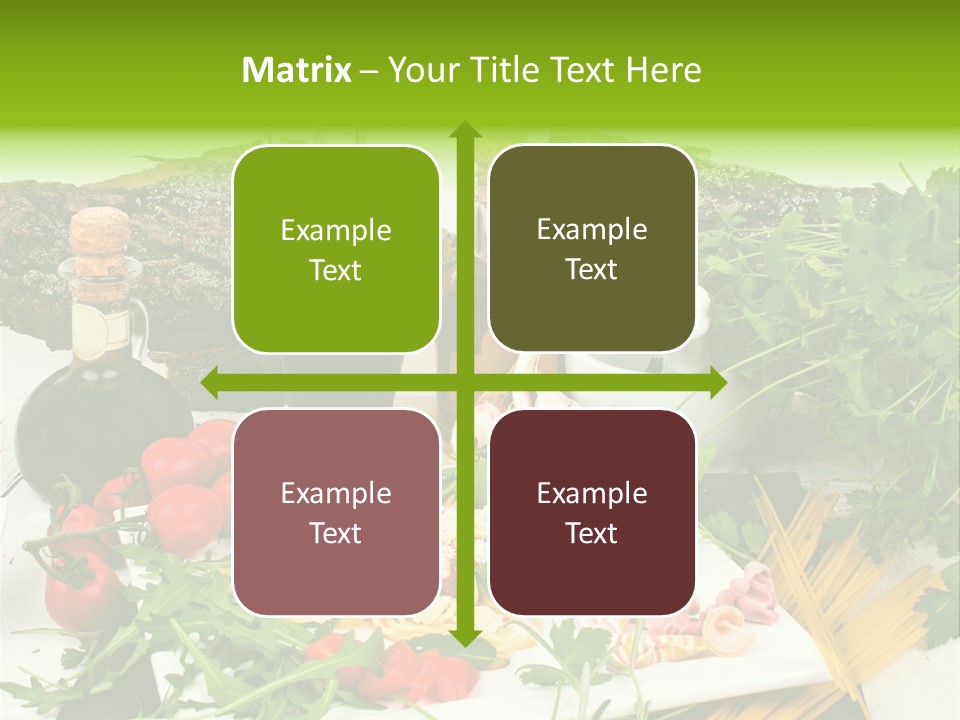 Sommer Gartenfest Pizzeria PowerPoint Template