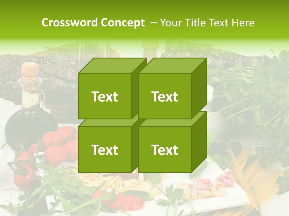 Sommer Gartenfest Pizzeria PowerPoint Template