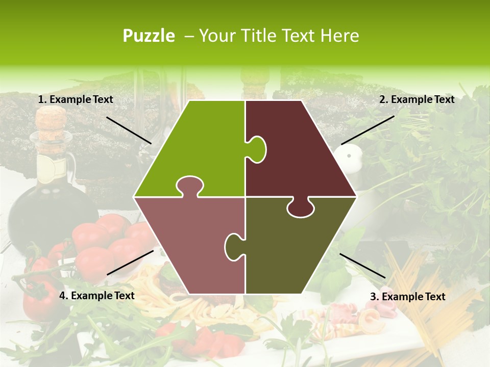 Sommer Gartenfest Pizzeria PowerPoint Template