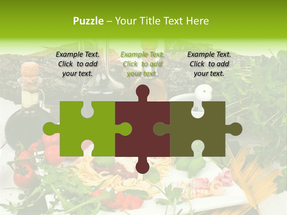 Sommer Gartenfest Pizzeria PowerPoint Template