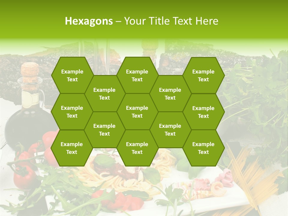 Sommer Gartenfest Pizzeria PowerPoint Template