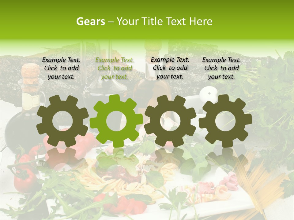 Sommer Gartenfest Pizzeria PowerPoint Template