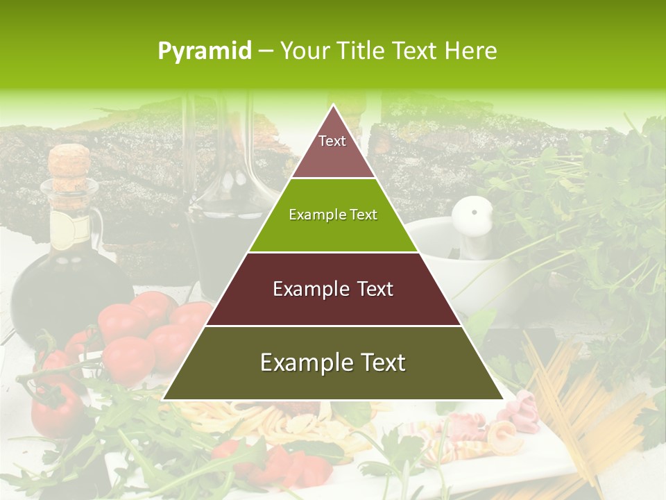 Sommer Gartenfest Pizzeria PowerPoint Template