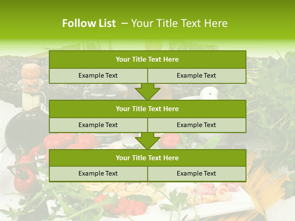 Sommer Gartenfest Pizzeria PowerPoint Template