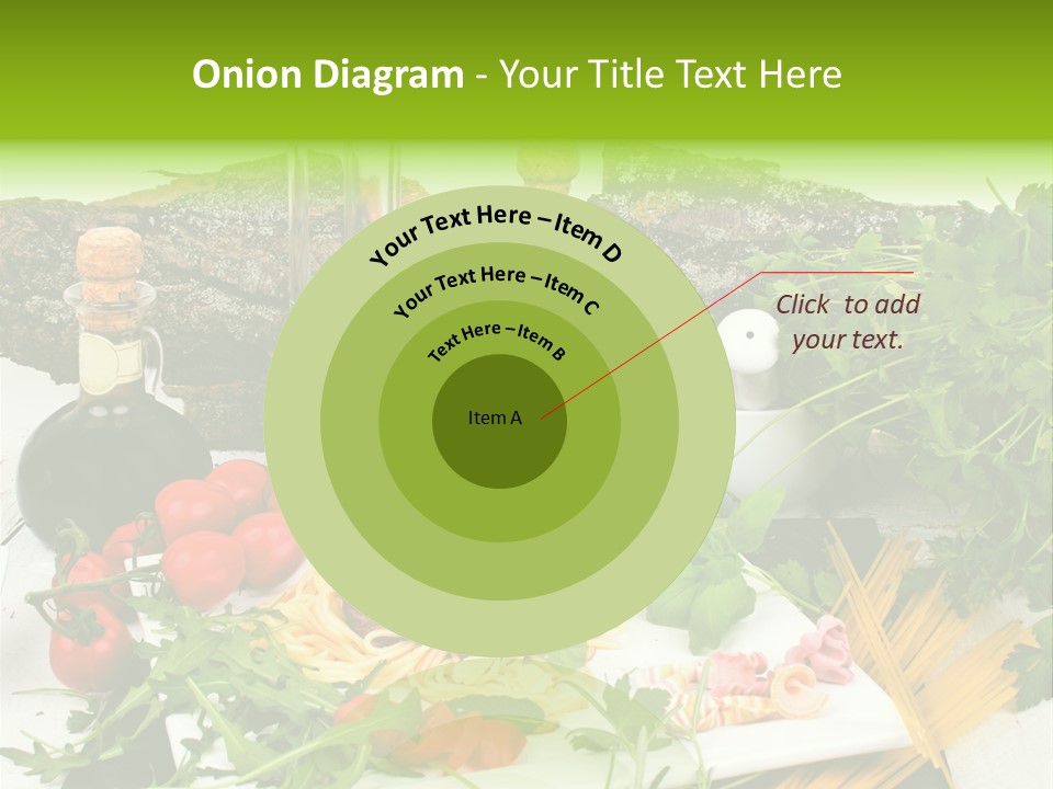 Sommer Gartenfest Pizzeria PowerPoint Template