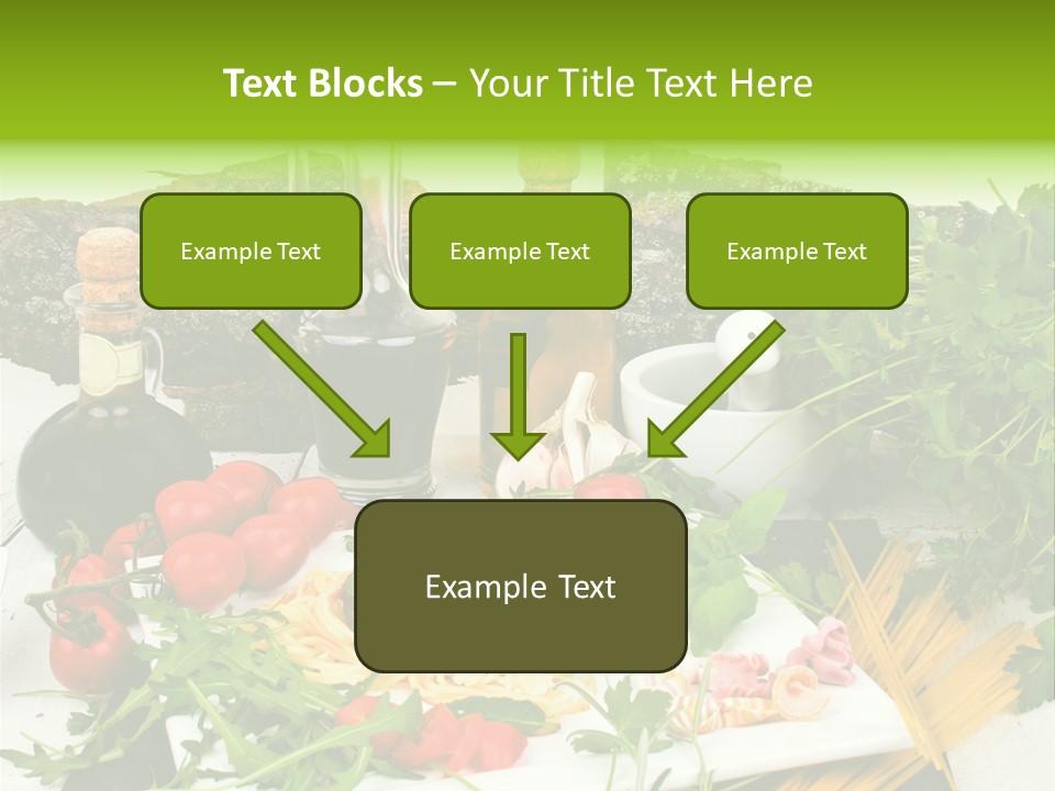 Sommer Gartenfest Pizzeria PowerPoint Template