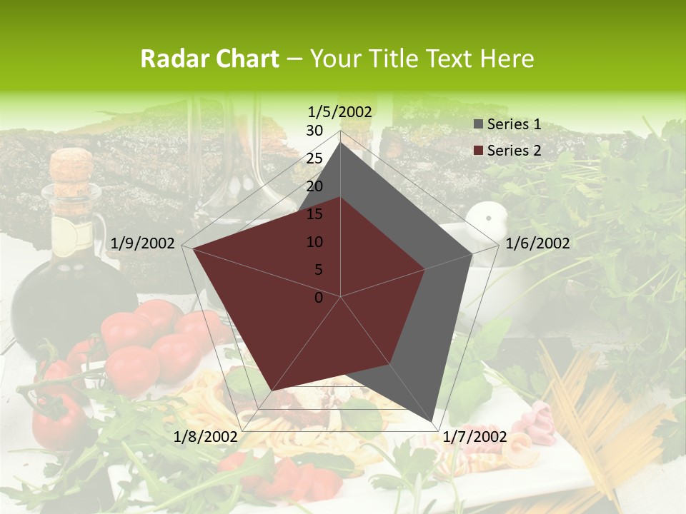 Sommer Gartenfest Pizzeria PowerPoint Template