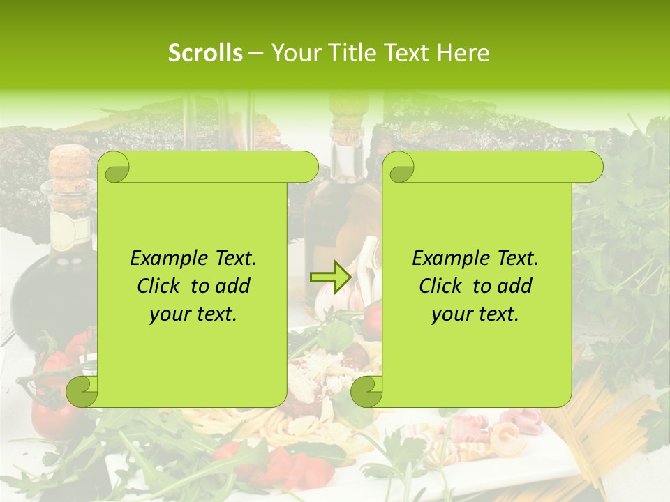 Sommer Gartenfest Pizzeria PowerPoint Template