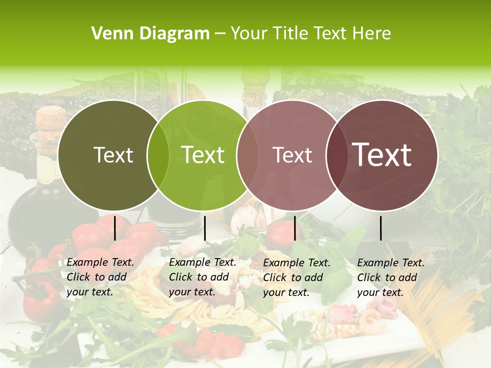 Sommer Gartenfest Pizzeria PowerPoint Template