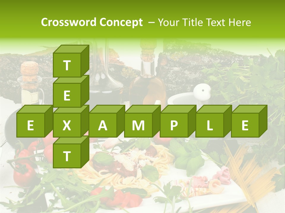 Sommer Gartenfest Pizzeria PowerPoint Template