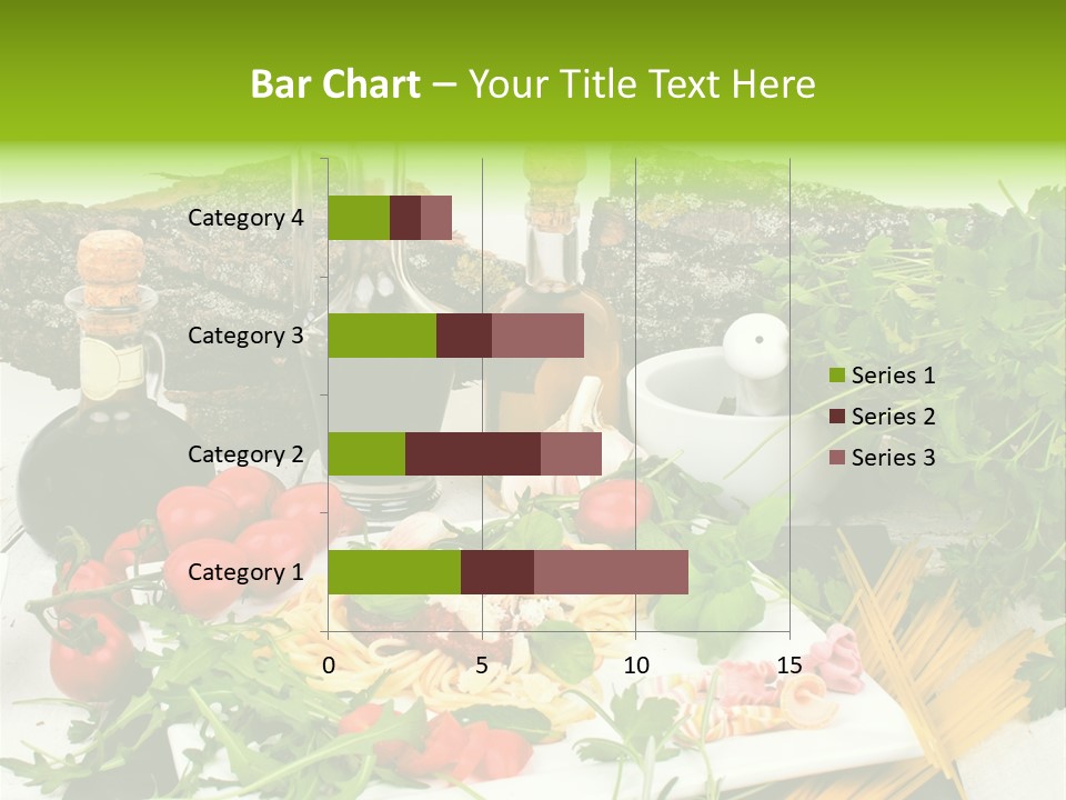 Sommer Gartenfest Pizzeria PowerPoint Template