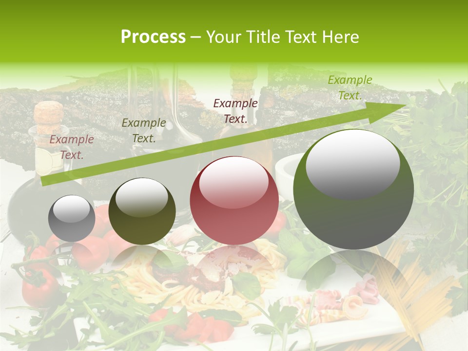 Sommer Gartenfest Pizzeria PowerPoint Template