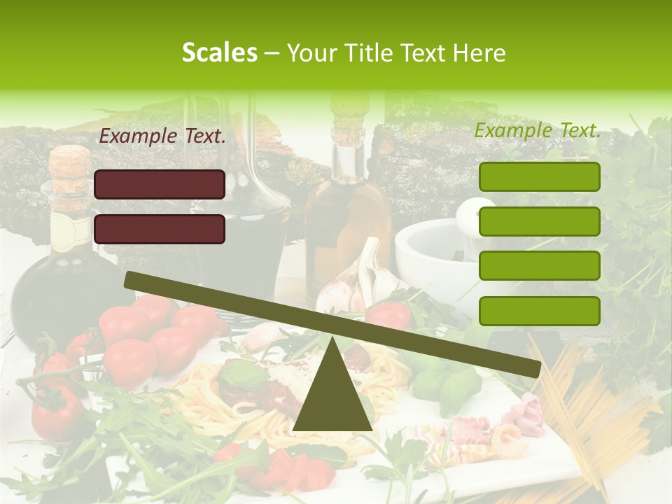 Sommer Gartenfest Pizzeria PowerPoint Template