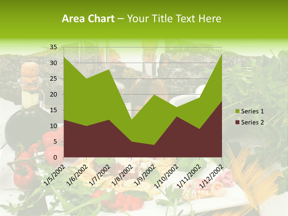 Sommer Gartenfest Pizzeria PowerPoint Template