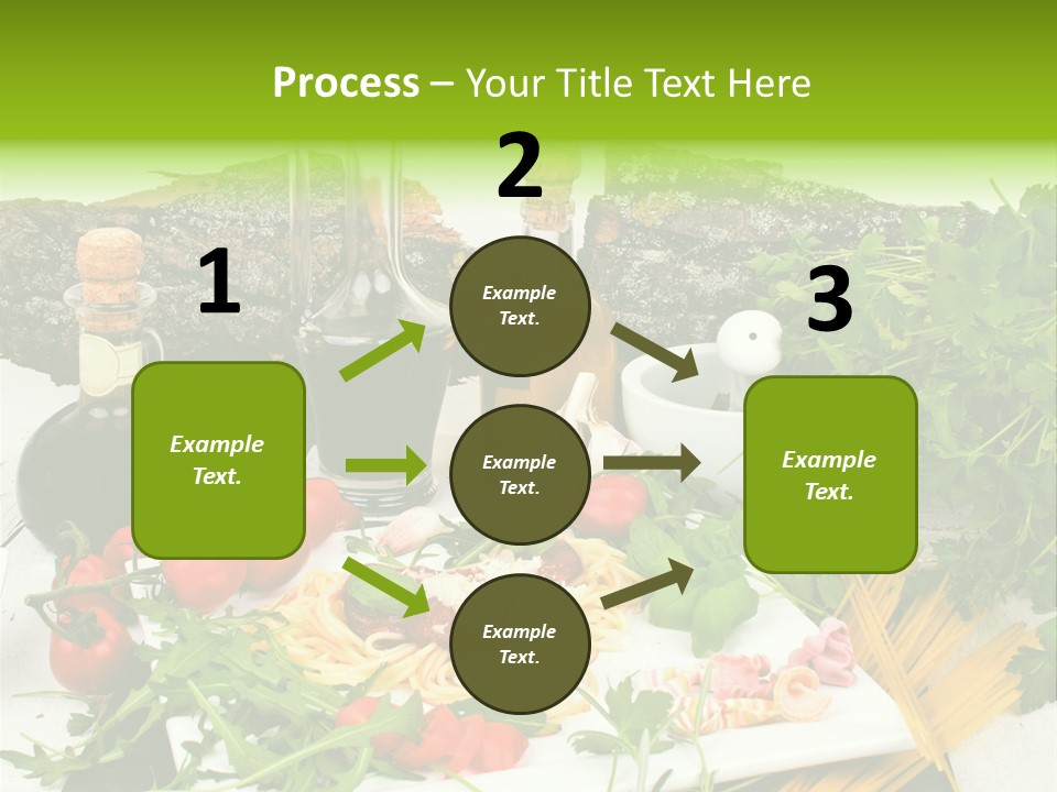 Sommer Gartenfest Pizzeria PowerPoint Template