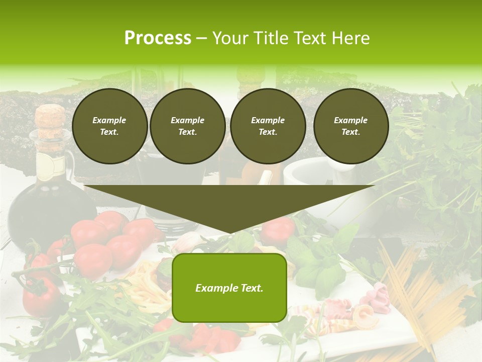 Sommer Gartenfest Pizzeria PowerPoint Template