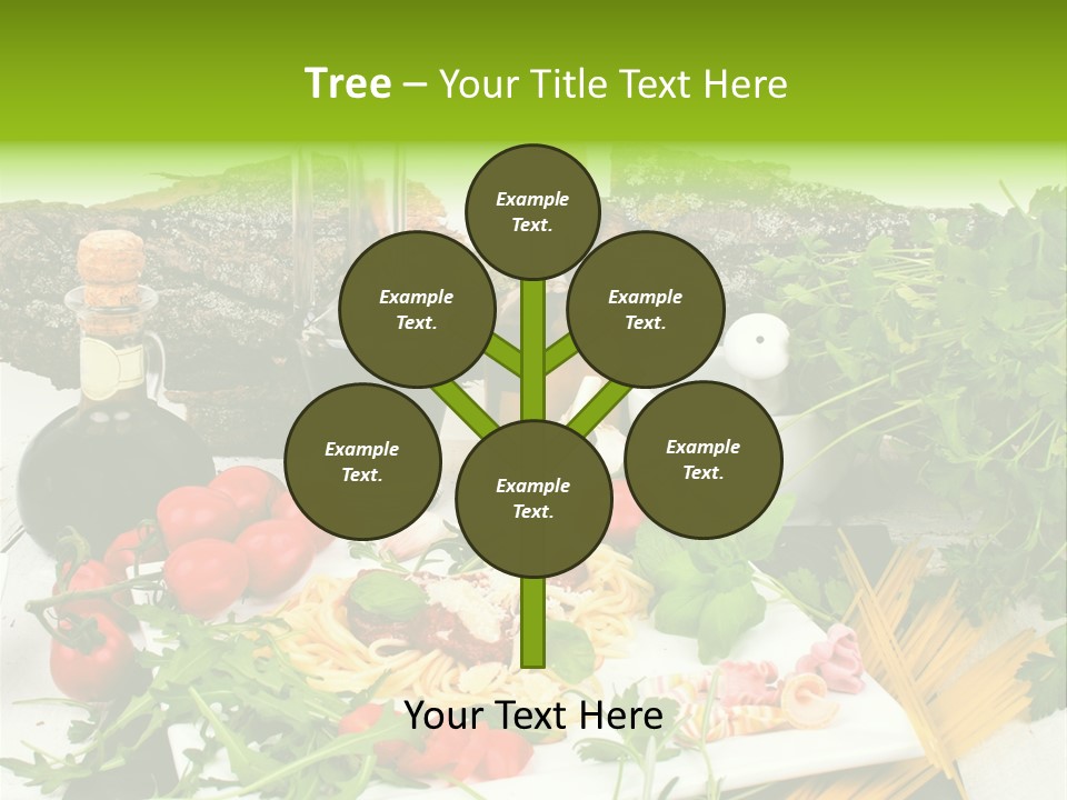 Sommer Gartenfest Pizzeria PowerPoint Template