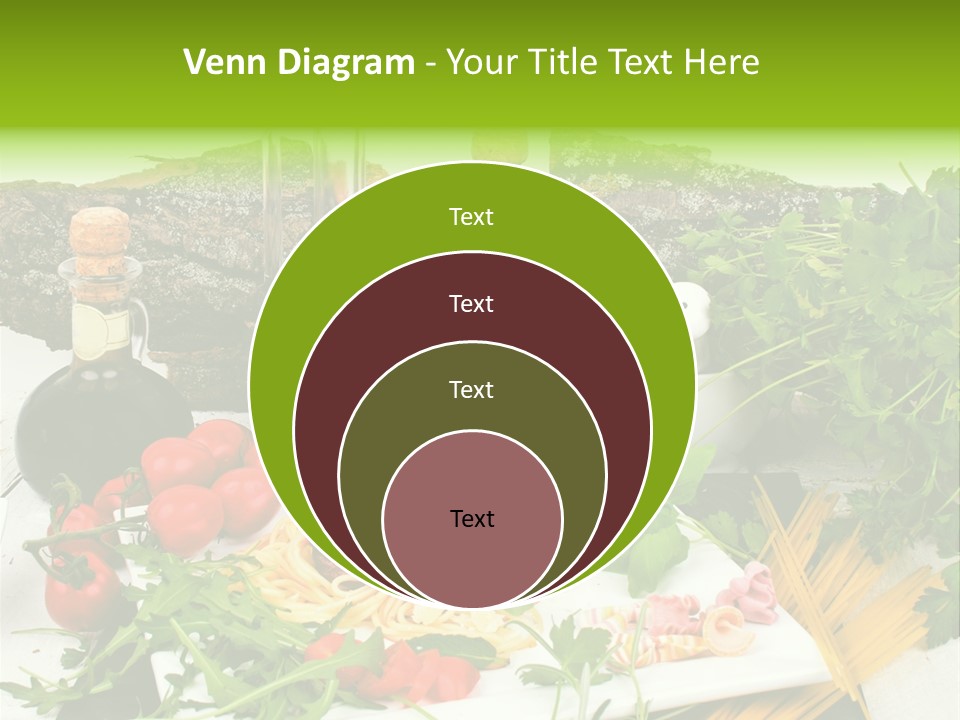 Sommer Gartenfest Pizzeria PowerPoint Template