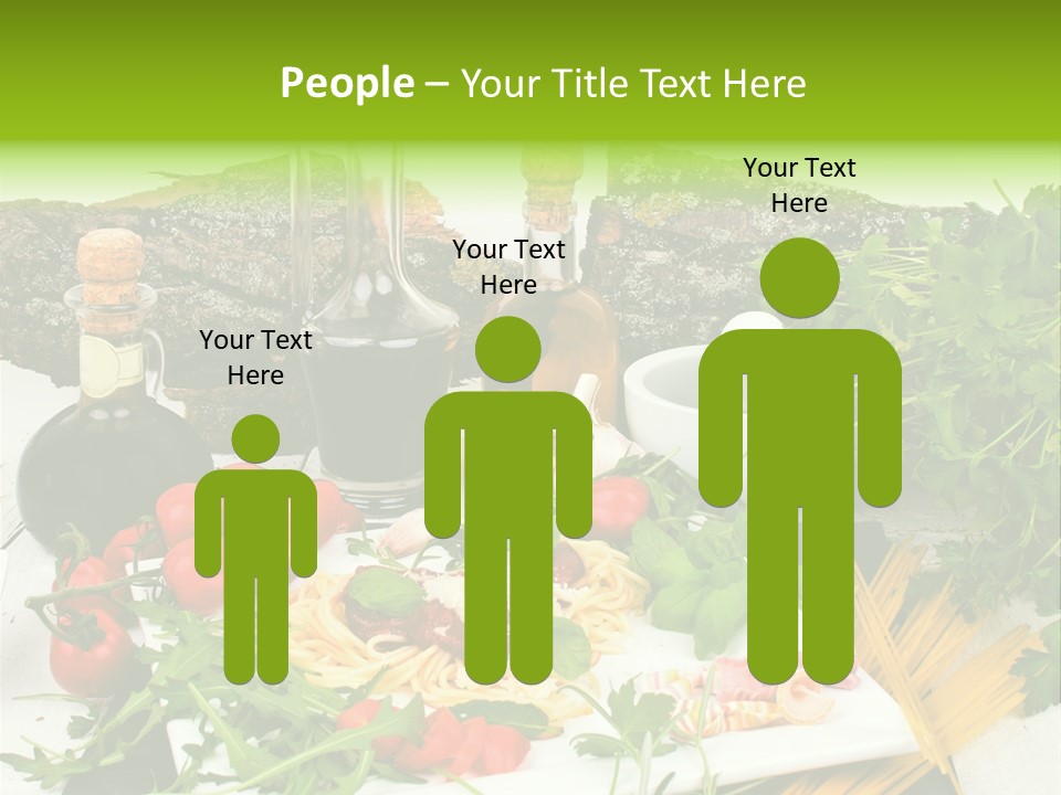 Sommer Gartenfest Pizzeria PowerPoint Template