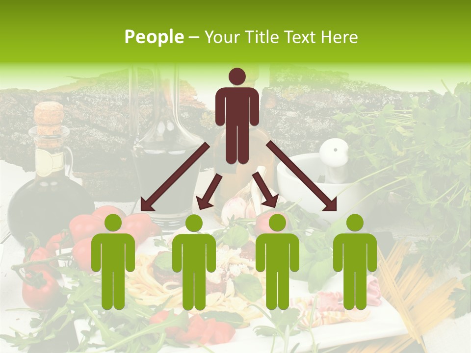 Sommer Gartenfest Pizzeria PowerPoint Template