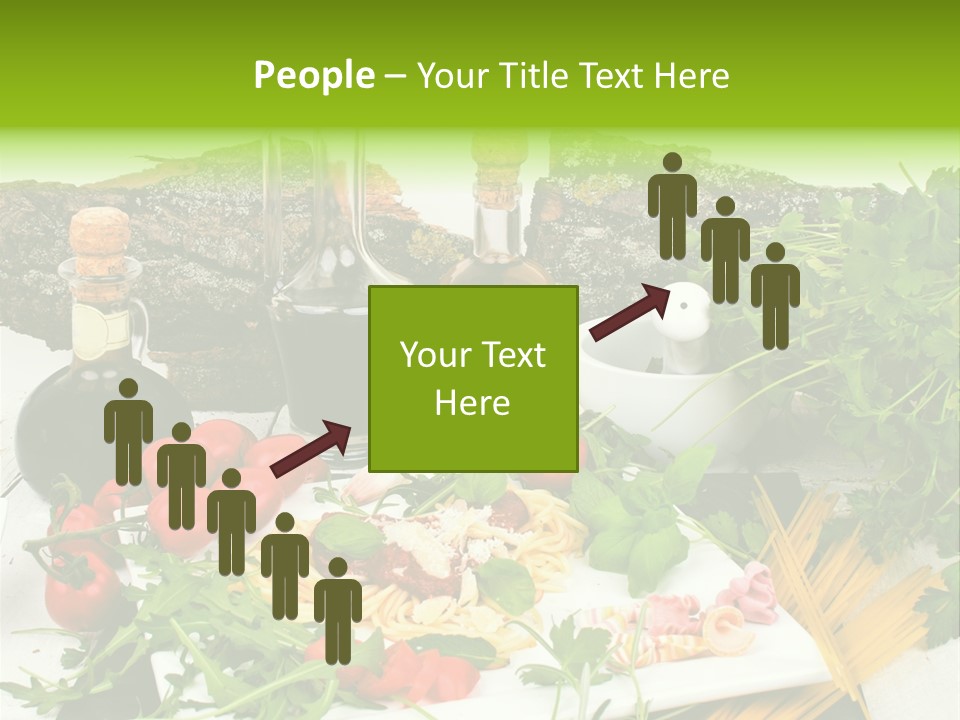 Sommer Gartenfest Pizzeria PowerPoint Template