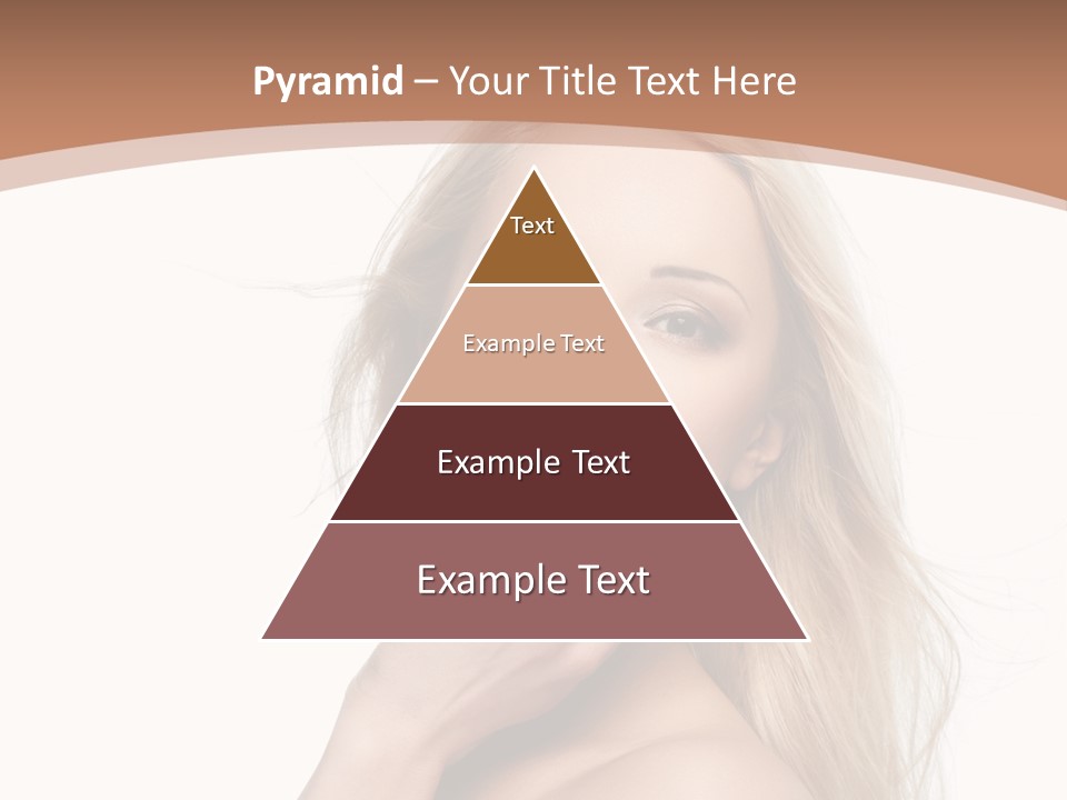 Hair Cute Clean PowerPoint Template