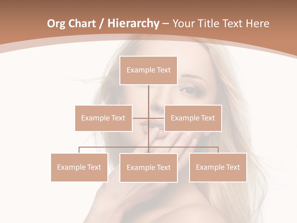 Hair Cute Clean PowerPoint Template