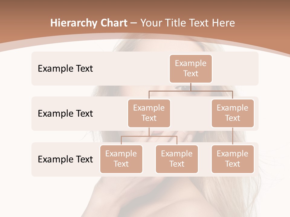 Hair Cute Clean PowerPoint Template
