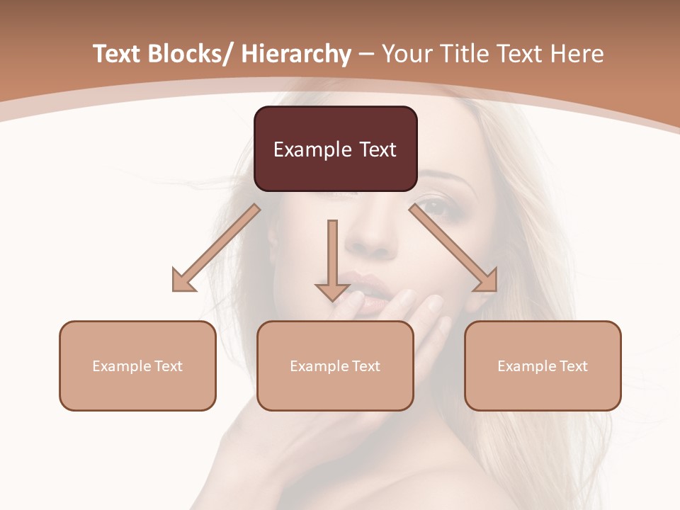 Hair Cute Clean PowerPoint Template