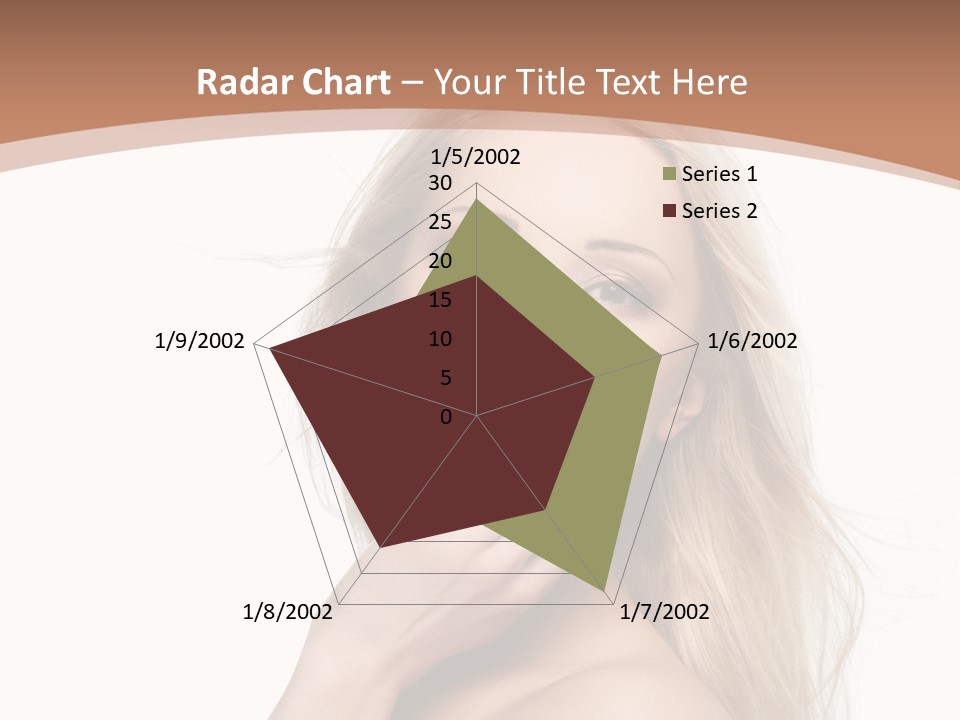 Hair Cute Clean PowerPoint Template