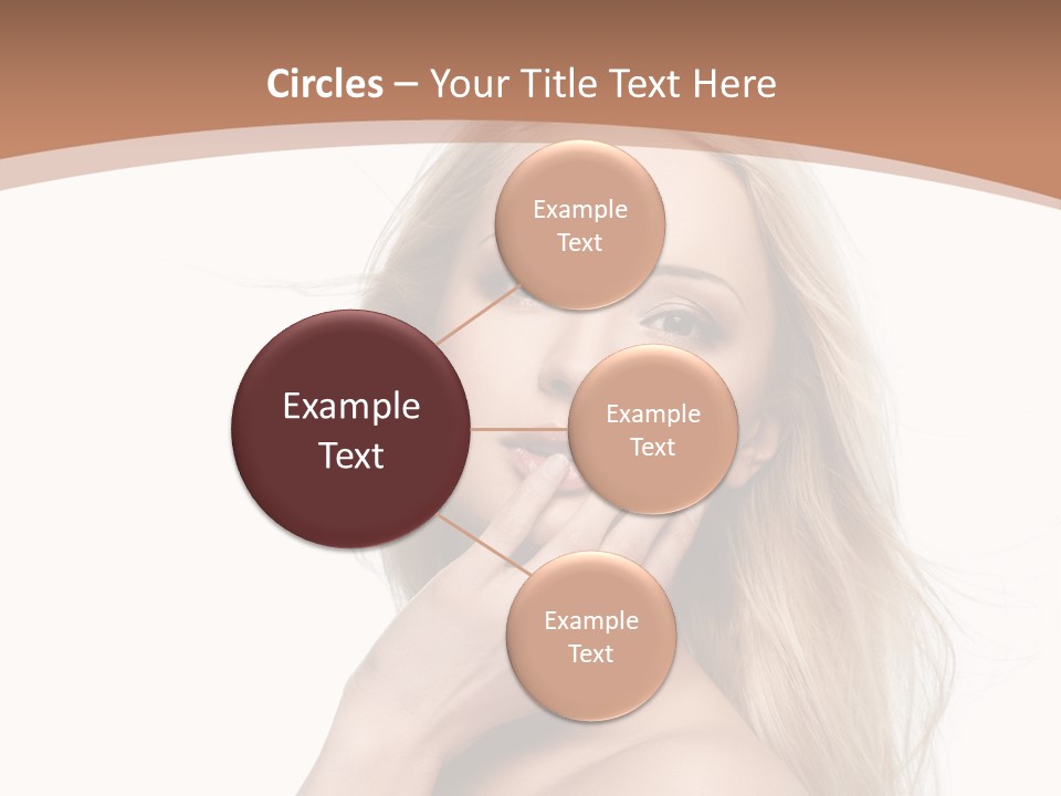 Hair Cute Clean PowerPoint Template