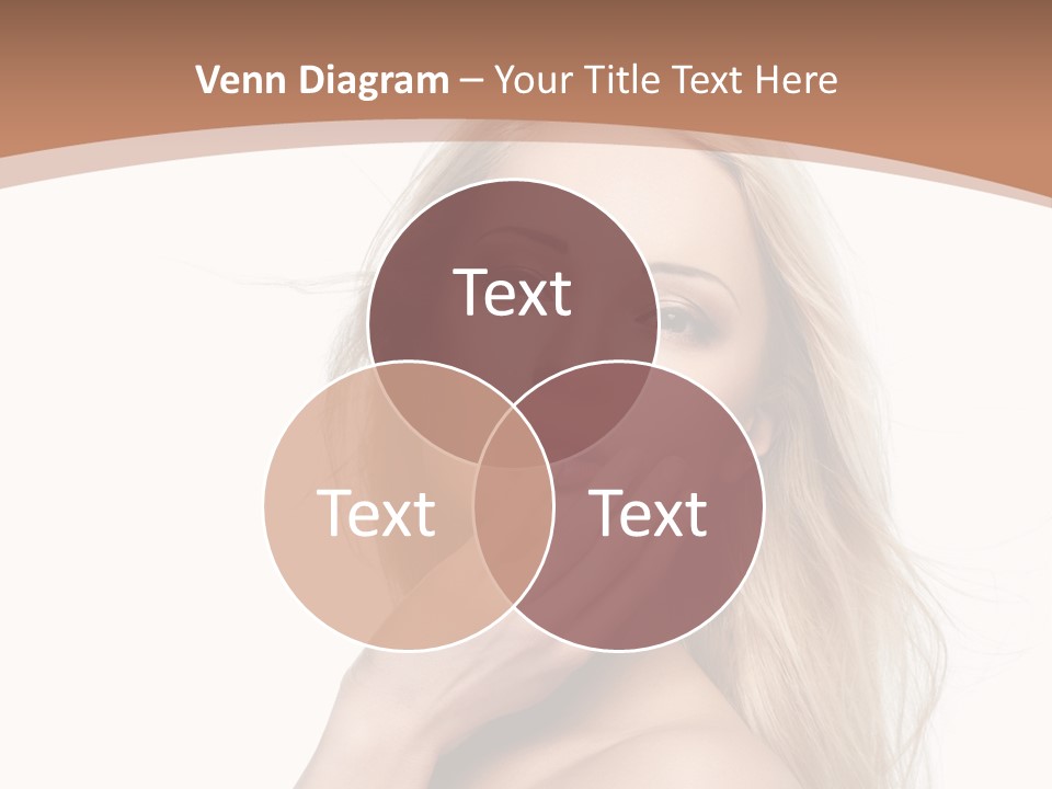 Hair Cute Clean PowerPoint Template