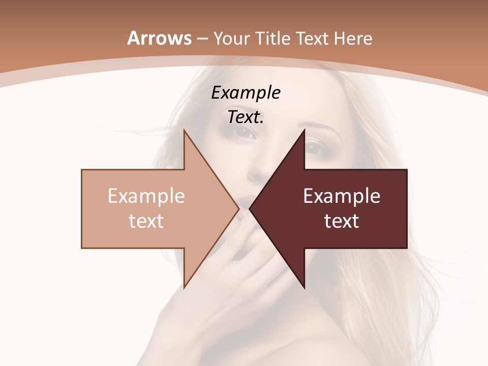 Hair Cute Clean PowerPoint Template