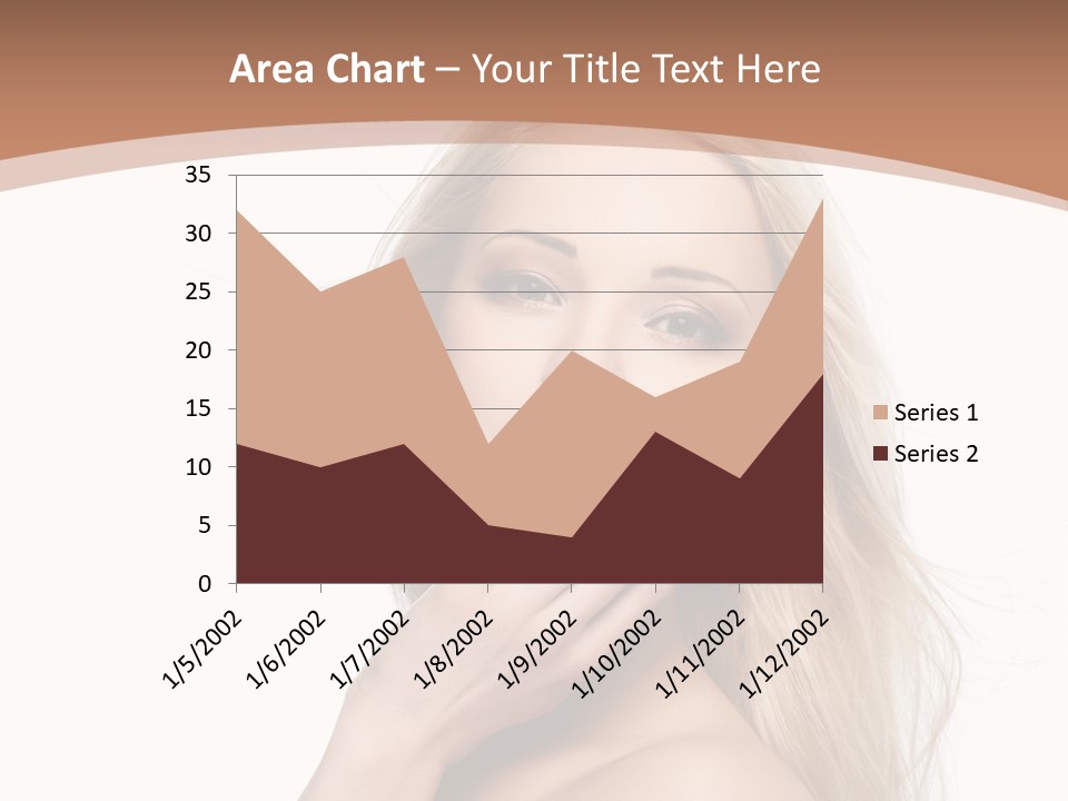 Hair Cute Clean PowerPoint Template