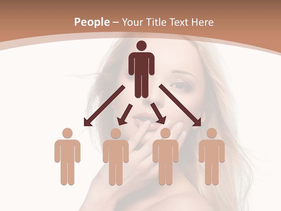 Hair Cute Clean PowerPoint Template