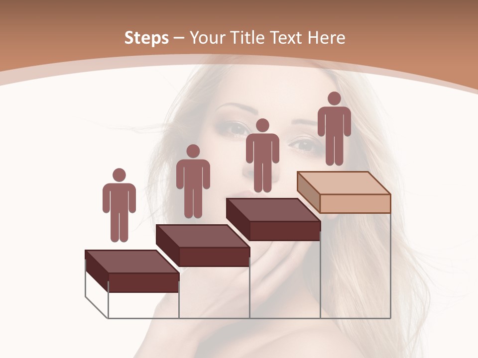 Hair Cute Clean PowerPoint Template