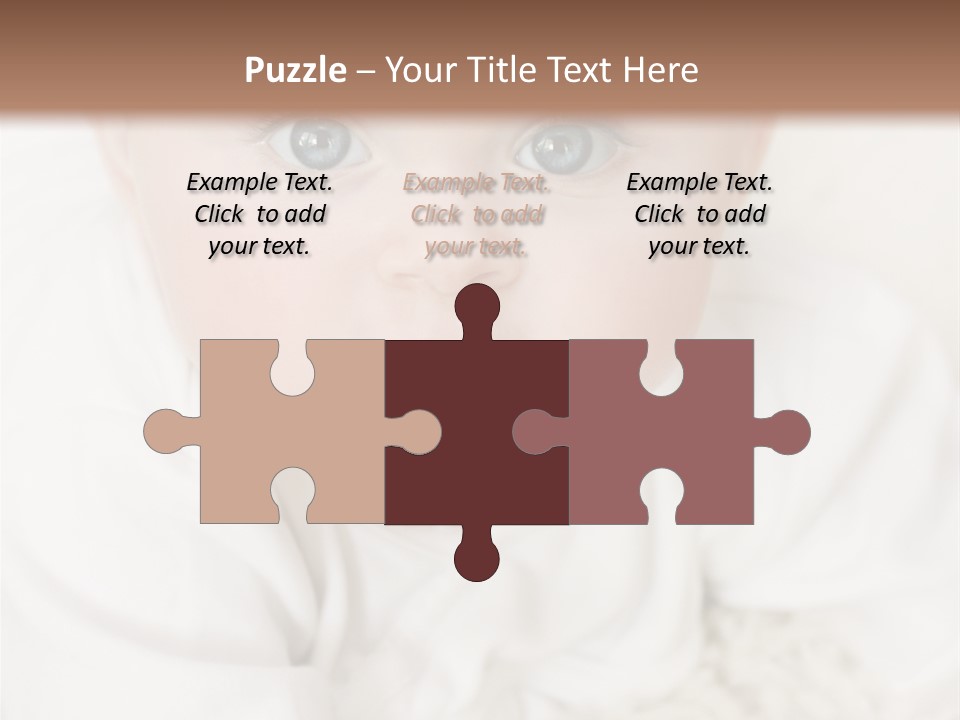 Healthy Childcare Person PowerPoint Template