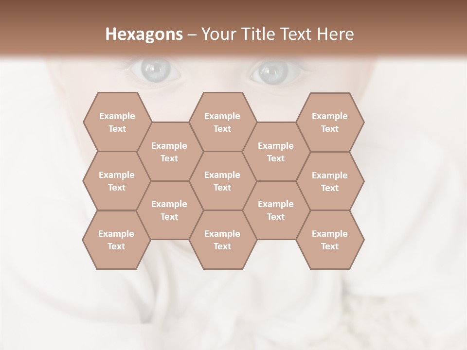 Healthy Childcare Person PowerPoint Template