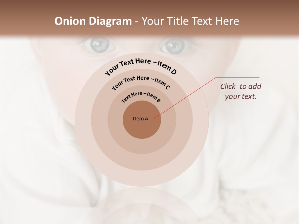 Healthy Childcare Person PowerPoint Template