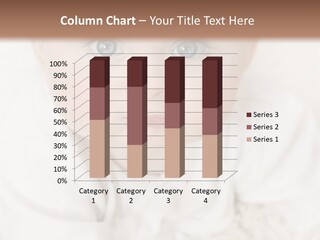 Healthy Childcare Person PowerPoint Template