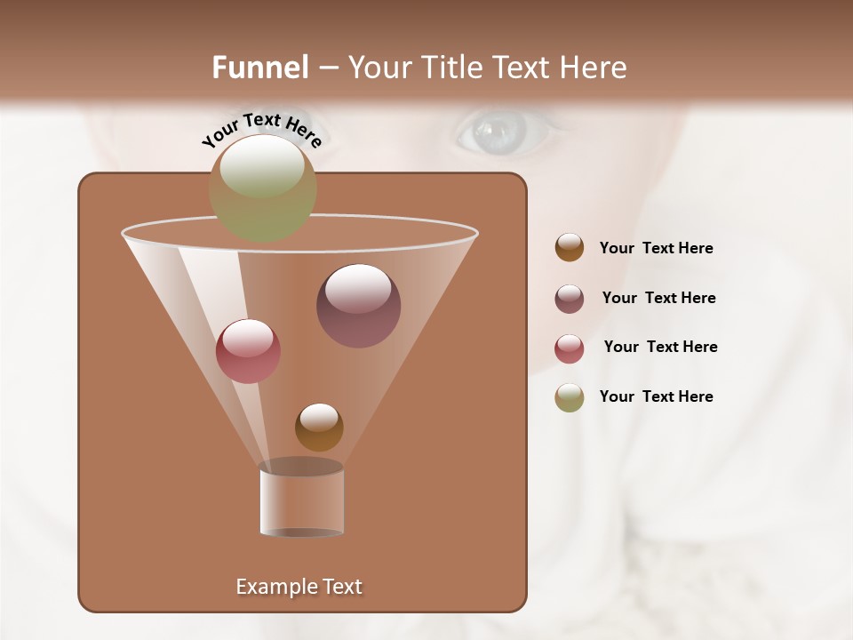Healthy Childcare Person PowerPoint Template