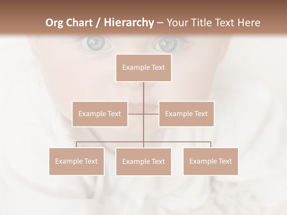 Healthy Childcare Person PowerPoint Template