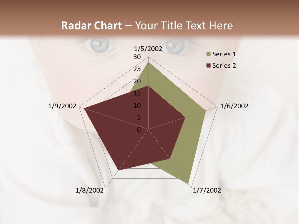 Healthy Childcare Person PowerPoint Template