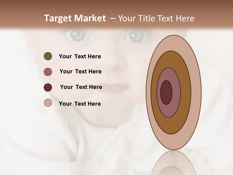 Healthy Childcare Person PowerPoint Template