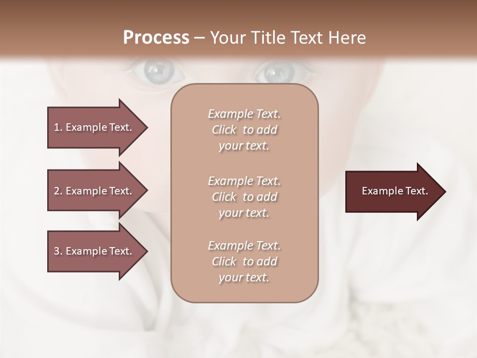 Healthy Childcare Person PowerPoint Template