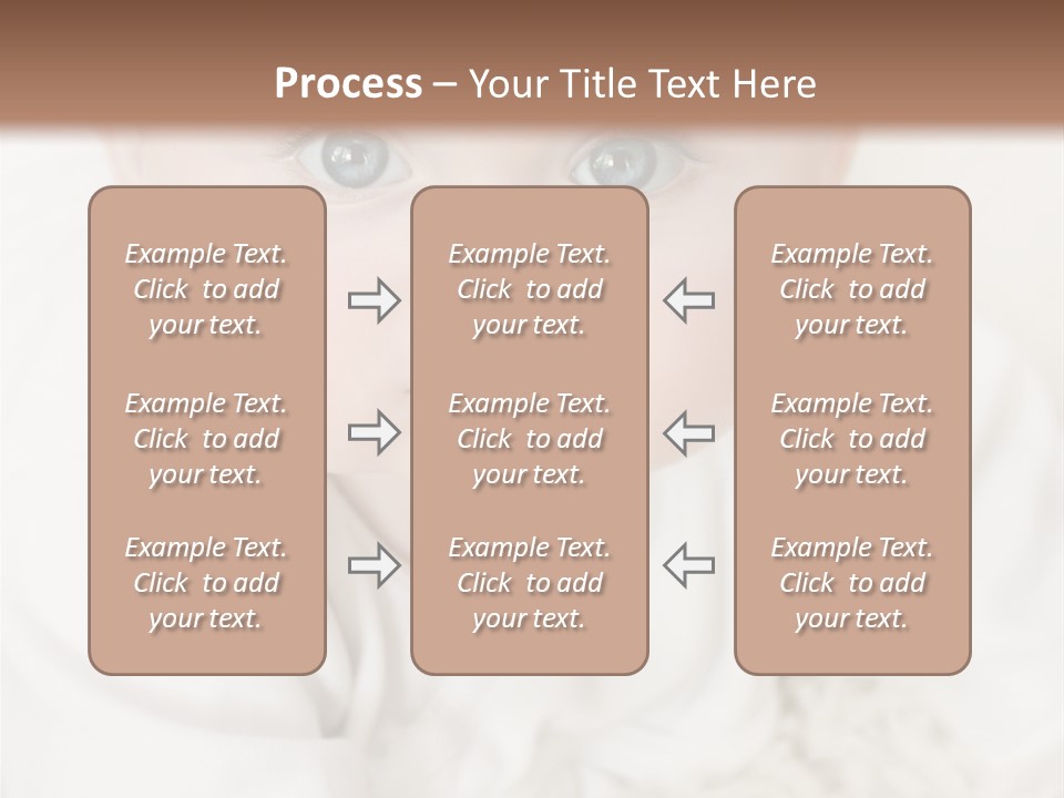 Healthy Childcare Person PowerPoint Template