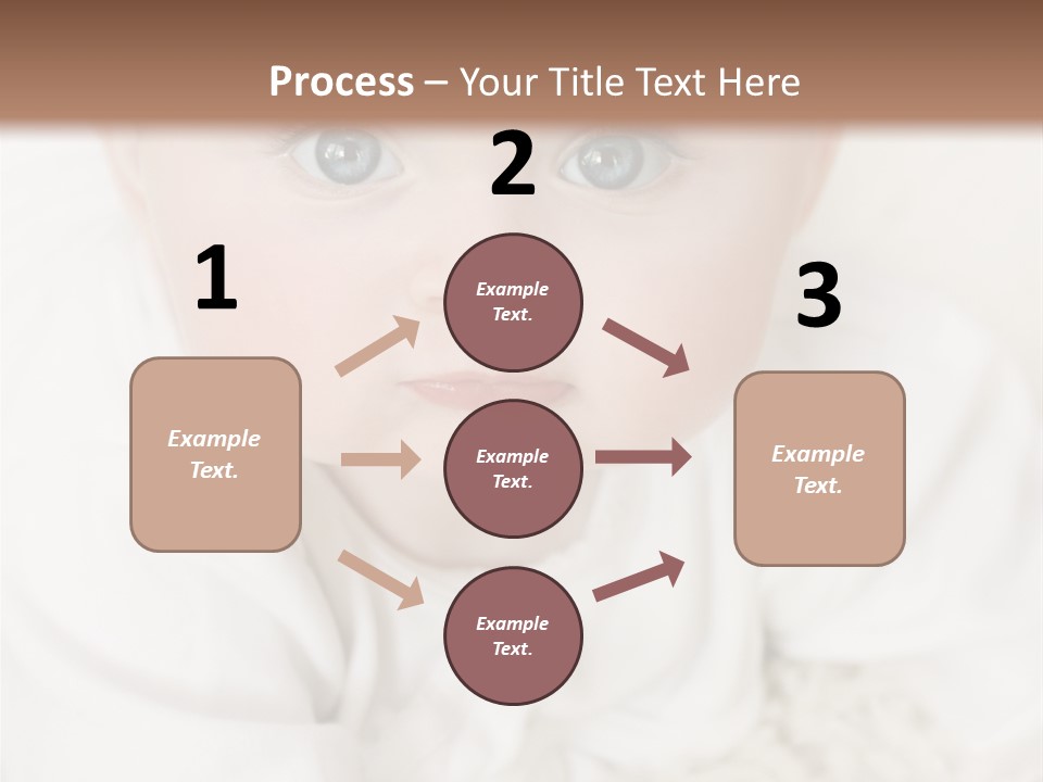 Healthy Childcare Person PowerPoint Template