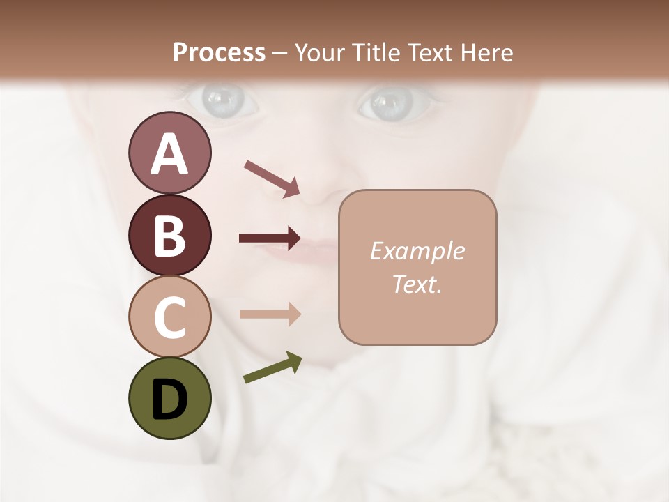 Healthy Childcare Person PowerPoint Template