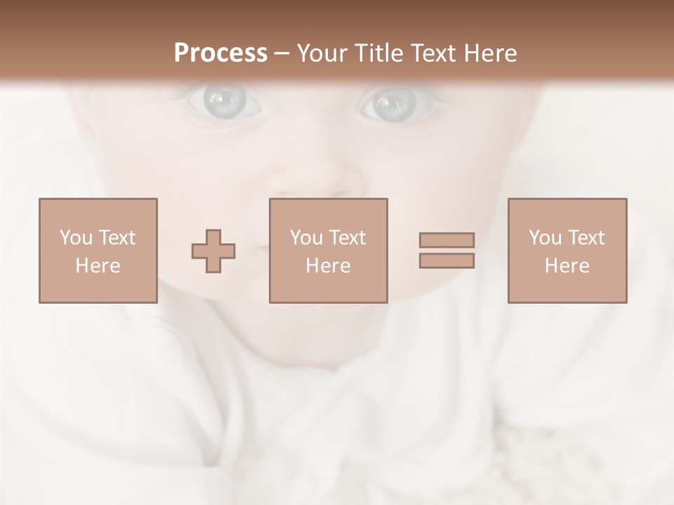 Healthy Childcare Person PowerPoint Template